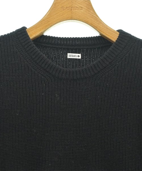 SEQUEL（シークエル）ニット・セーター 黒 サイズ:XL メンズ/2200621605013