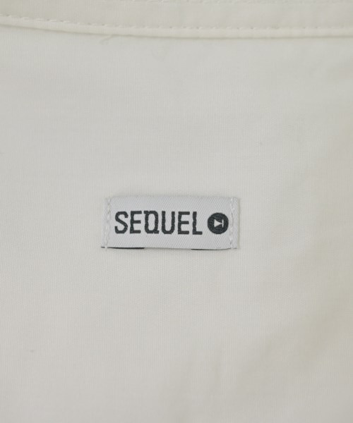 SEQUEL（シークエル）カジュアルシャツ 白 サイズ:M メンズ/2200625244126