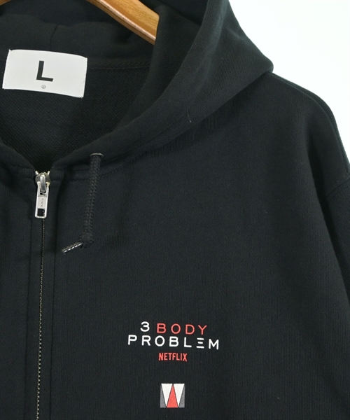 SEQUEL（シークエル）パーカー 黒 サイズ:L メンズ/2200628040046