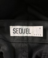 SEQUEL（シークエル）チノパン 黒 サイズ:S メンズ/2200608603261