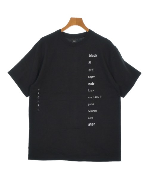 SEQUEL(シークエル)Tシャツ・カットソー 黒 サイズ:L/2200670077083