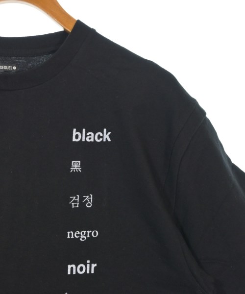 SEQUEL（シークエル）Tシャツ・カットソー 黒 サイズ:L メンズ/2200670077083