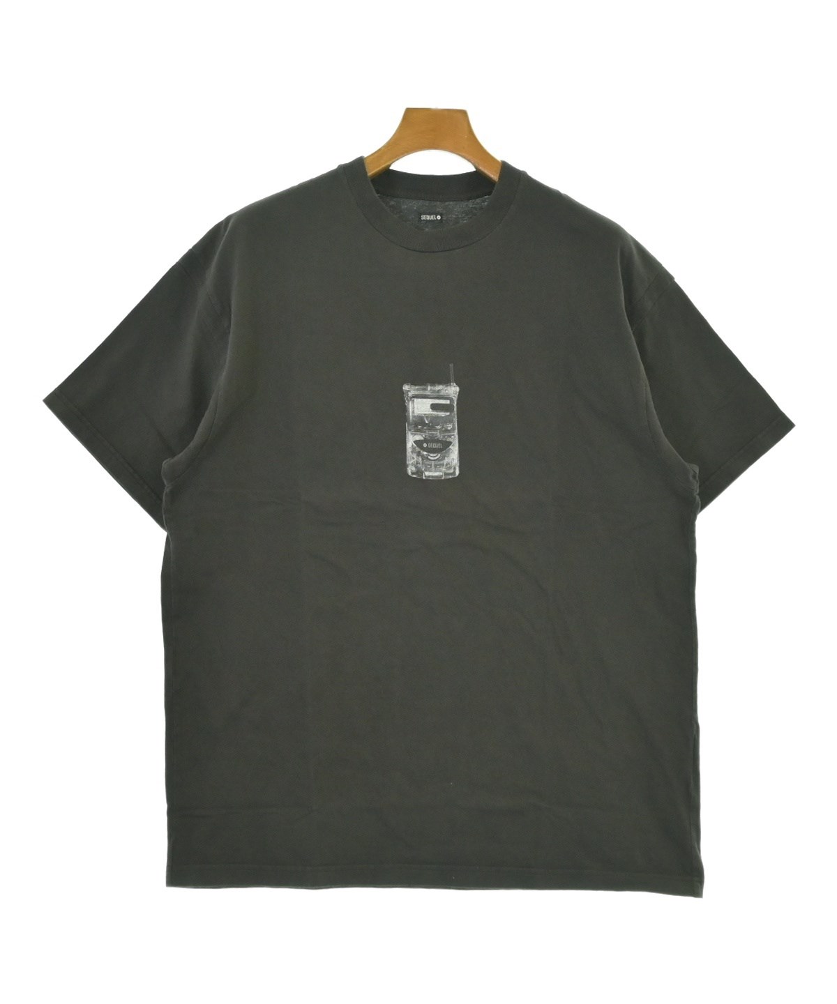 SEQUEL（シークエル）Tシャツ・カットソー グレー サイズ:L メンズ