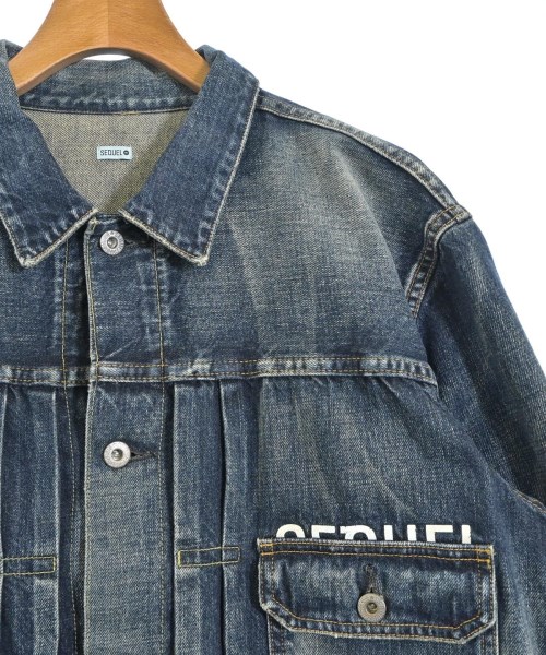 SEQUEL（シークエル）デニムジャケット 紺 サイズ:L メンズ/2200654646038