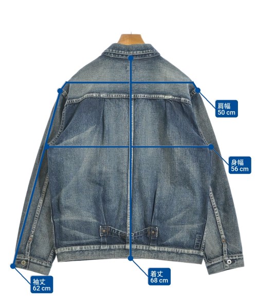 SEQUEL（シークエル）デニムジャケット 紺 サイズ:L メンズ/2200654646038