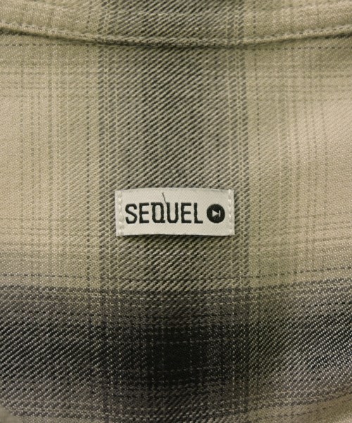 SEQUEL（シークエル）カジュアルシャツ 白 サイズ:M メンズ/2200654646045
