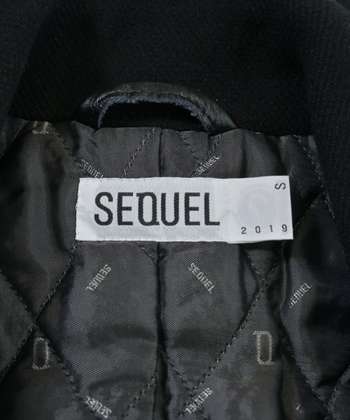 SEQUEL（シークエル）ピーコート 黒 サイズ:S メンズ/2200659785015