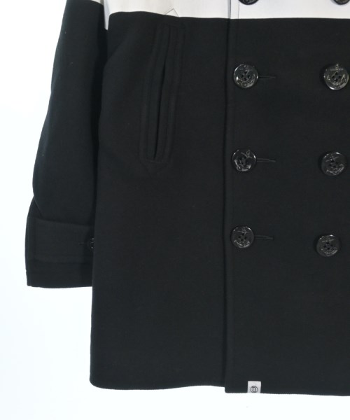 SEQUEL（シークエル）ピーコート 黒 サイズ:S メンズ/2200659785015