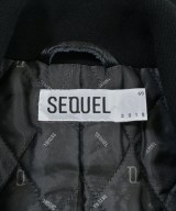 SEQUEL（シークエル）ピーコート 黒 サイズ:S メンズ/2200659785015