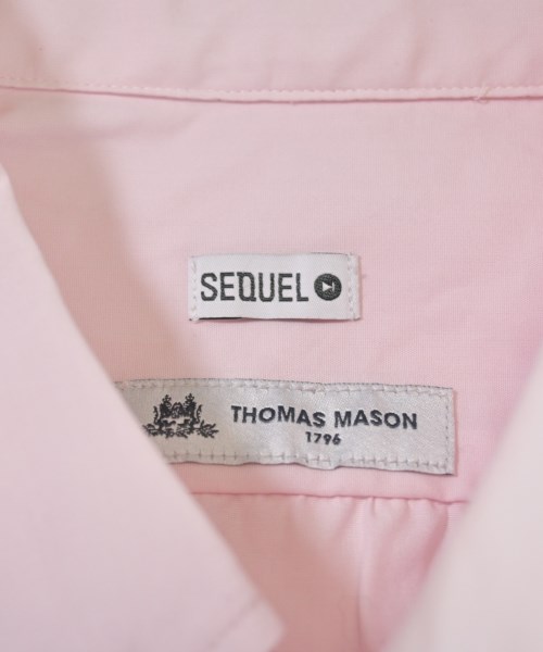 SEQUEL（シークエル）カジュアルシャツ ピンク サイズ:S メンズ/2200659785107