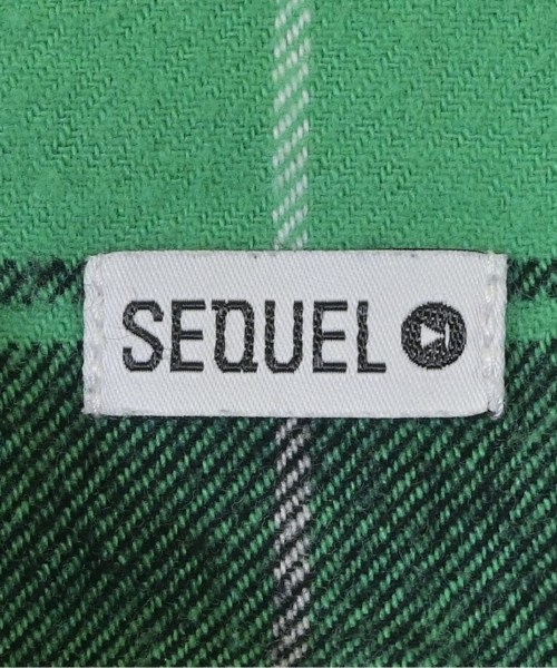 SEQUEL（シークエル）カジュアルシャツ 緑 サイズ:M メンズ/2200647148044