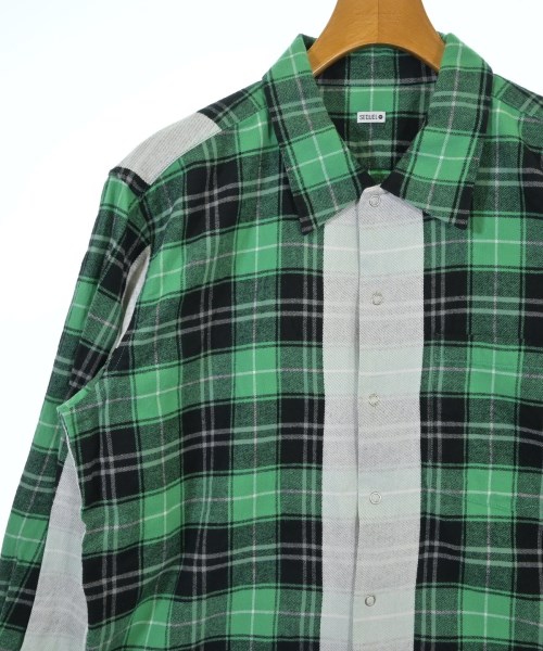 SEQUEL（シークエル）カジュアルシャツ 緑 サイズ:M メンズ/2200647148044
