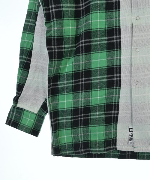 SEQUEL（シークエル）カジュアルシャツ 緑 サイズ:M メンズ/2200647148044