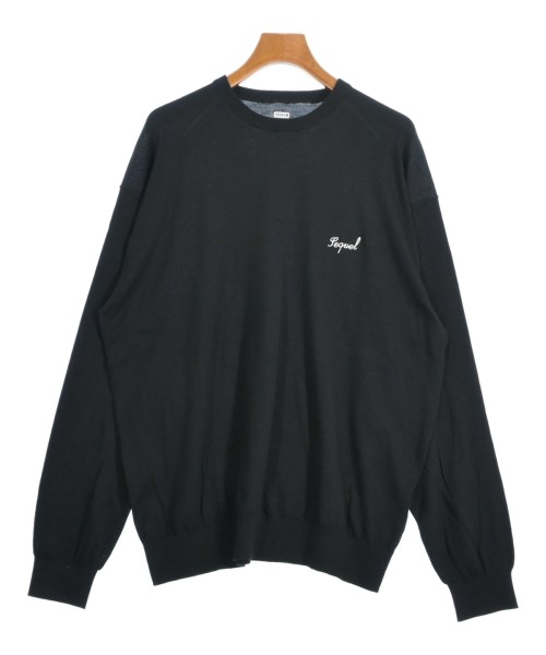 SEQUEL(シークエル)ニット・セーター 黒 サイズ:XL/2200651498142
