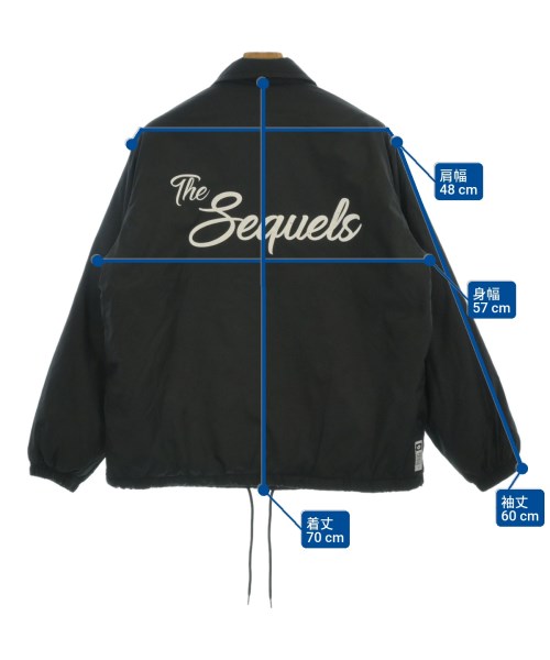 SEQUEL（シークエル）ブルゾン 黒 サイズ:S メンズ/2200664857011