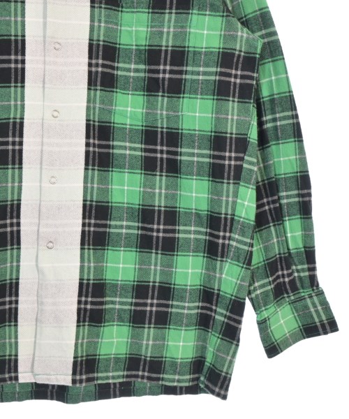 SEQUEL（シークエル）カジュアルシャツ 緑 サイズ:M メンズ/2200670056071