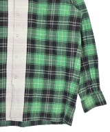 SEQUEL（シークエル）カジュアルシャツ 緑 サイズ:M メンズ/2200670056071