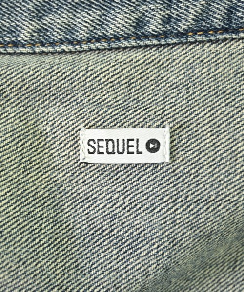 SEQUEL（シークエル）デニムジャケット 青 サイズ:XL メンズ/2200670970018