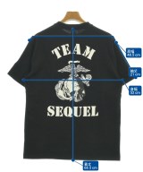 SEQUEL（シークエル）Tシャツ・カットソー 黒 サイズ:M メンズ/2200718745134