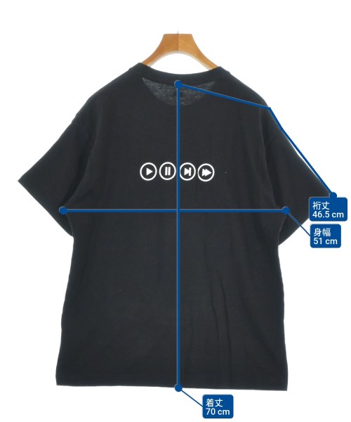 SEQUEL（シークエル）Tシャツ・カットソー 黒 サイズ:M メンズ/2200685107027