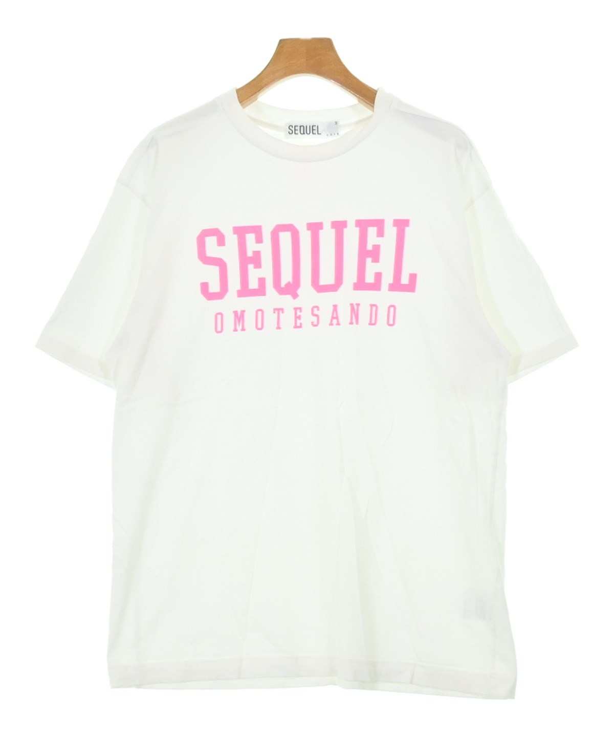 メンズファッション SIZE L SEQUEL FRAGMENT DESIGN WHITE TEE SHIRT 