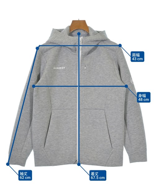 MAMMUT（マムート）パーカー グレー サイズ:M メンズ/2200620005098
