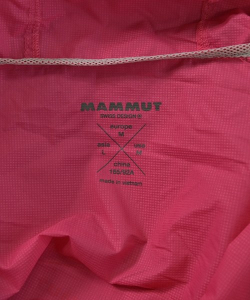 MAMMUT（マムート）マウンテンパーカー ピンク サイズ:M レディース/2200643531017