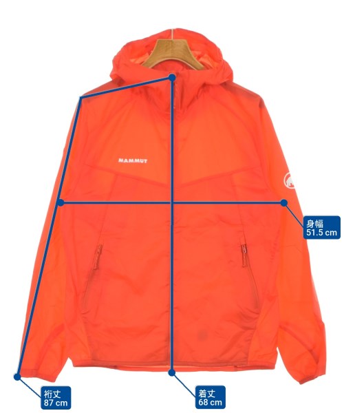 MAMMUT（マムート）マウンテンパーカー 赤 サイズ:L メンズ/2200621667349