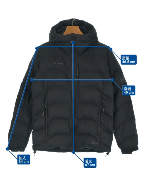 MAMMUT（マムート）ダウンジャケット/ダウンベスト 黒 サイズ:M メンズ/2200634032080