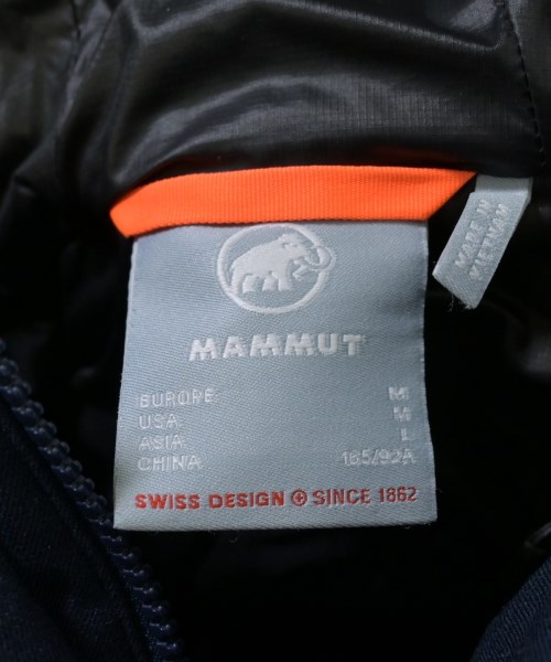 MAMMUT（マムート）ダウンジャケット/ダウンベスト 紺 サイズ:L メンズ/2200654450239
