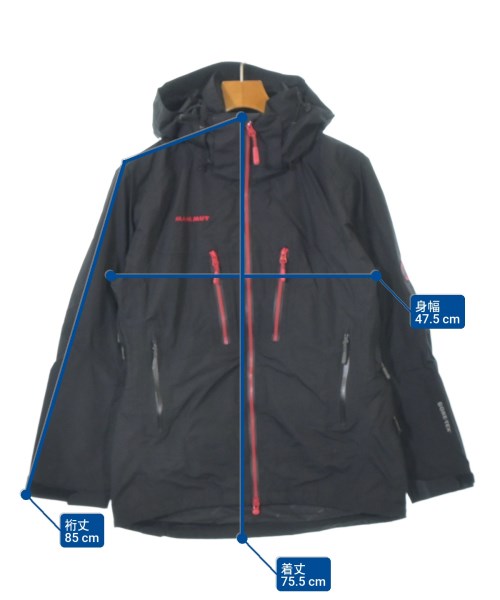 MAMMUT（マムート）マウンテンパーカー 黒 サイズ:S メンズ/2200674941014