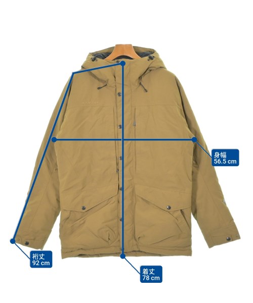 MAMMUT（マムート）ダウンコート ベージュ サイズ:XL メンズ/2200647217108