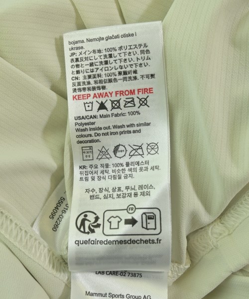 MAMMUT（マムート）Tシャツ・カットソー 白 サイズ:L メンズ/2200715051078