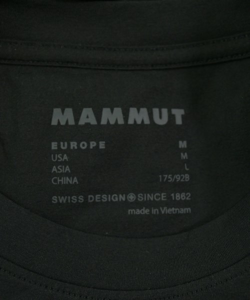 MAMMUT（マムート）Tシャツ・カットソー 黒 サイズ:L メンズ/2200715051085