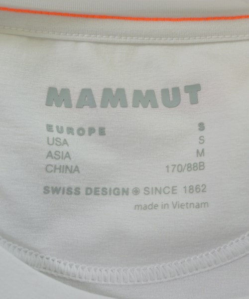 MAMMUT（マムート）Tシャツ・カットソー 白 サイズ:S レディース/2200629565036