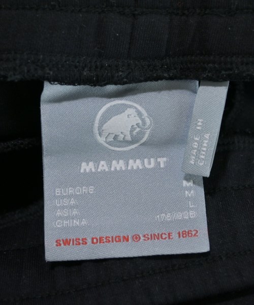 MAMMUT（マムート）スウェットパンツ 黒 サイズ:L メンズ/2200636417076