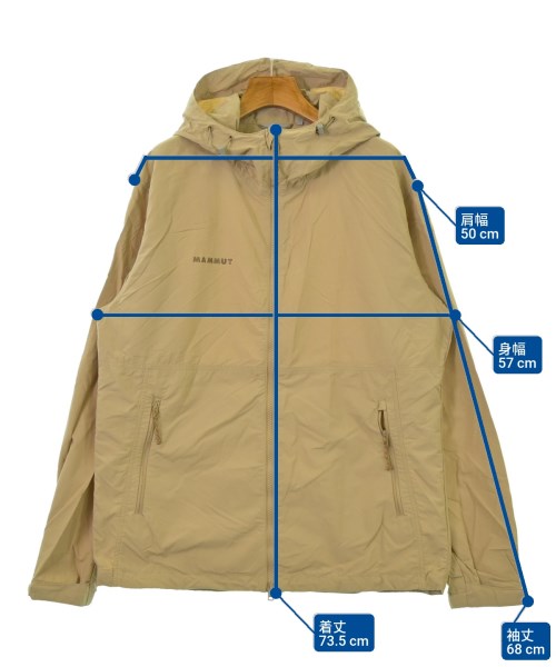 MAMMUT（マムート）マウンテンパーカー ベージュ サイズ:XL メンズ/2200645535235