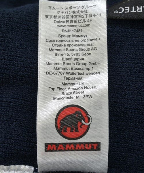 MAMMUT（マムート）スウェット 紺 サイズ:M メンズ/2200653444093