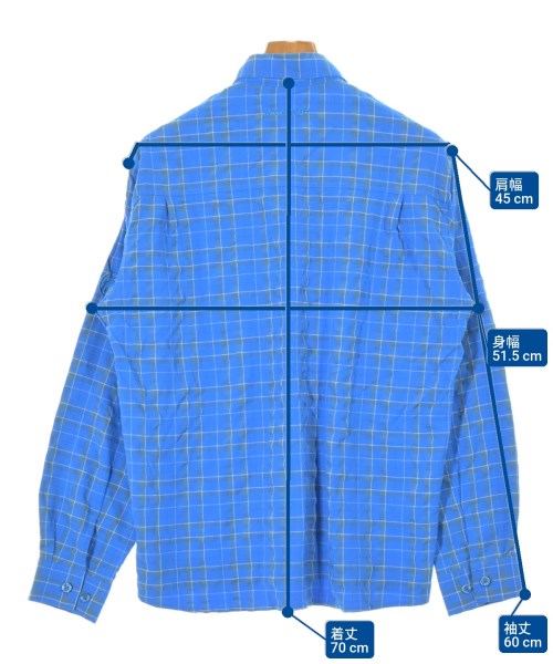 MAMMUT（マムート）カジュアルシャツ 青 サイズ:L メンズ/2200653444475