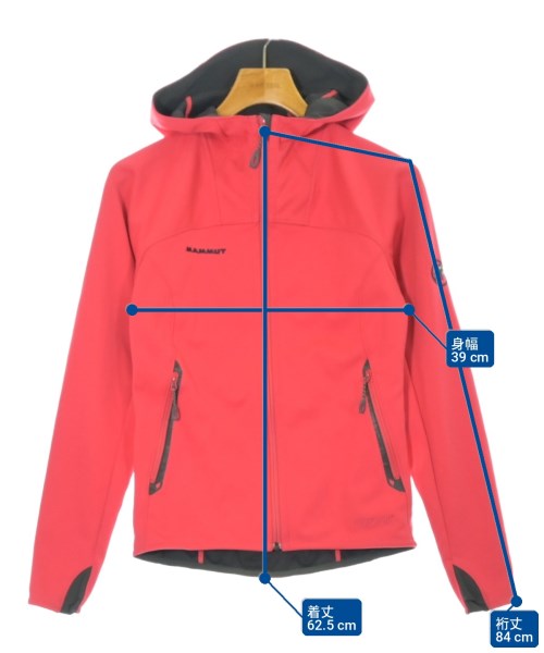 MAMMUT（マムート）マウンテンパーカー ピンク サイズ:XS レディース/2200702641084
