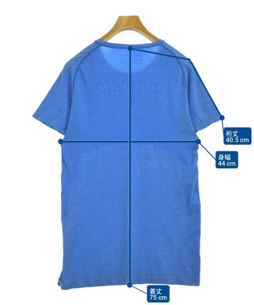 MAMMUT（マムート）Tシャツ・カットソー 青 サイズ:XL メンズ/2200702641244