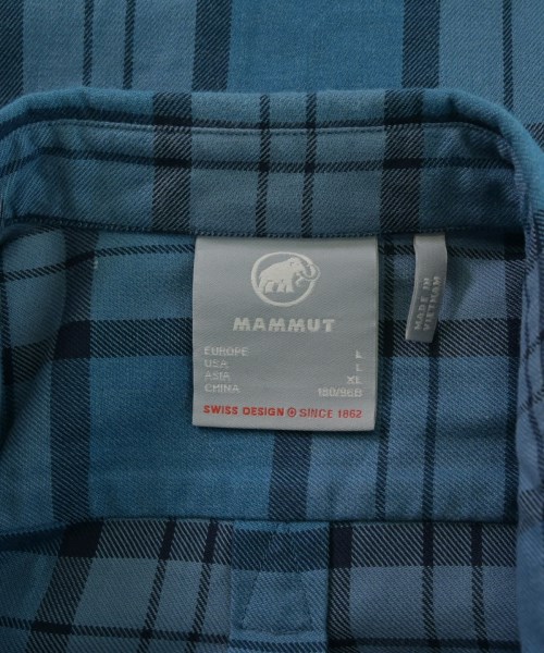 MAMMUT（マムート）カジュアルシャツ 青 サイズ:XL メンズ/2200666731036