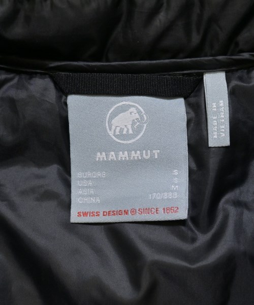 MAMMUT（マムート）ダウンジャケット/ダウンベスト 黒 サイズ:M メンズ/2200666986016