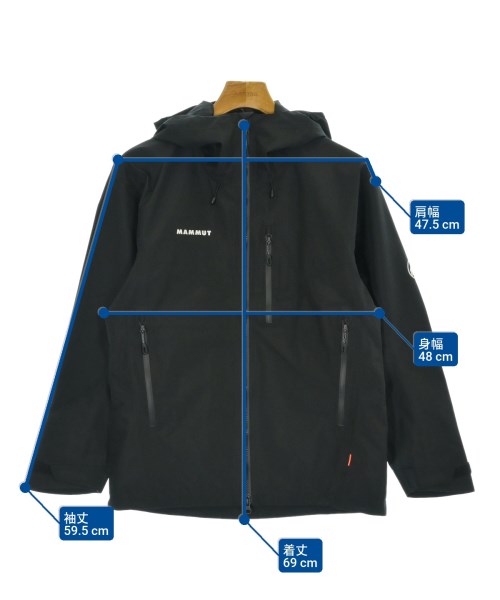 MAMMUT（マムート）マウンテンパーカー 黒 サイズ:S メンズ/2200660263014