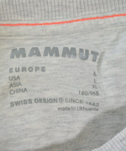 MAMMUT（マムート）スウェット グレー サイズ:XL メンズ/2200667677074