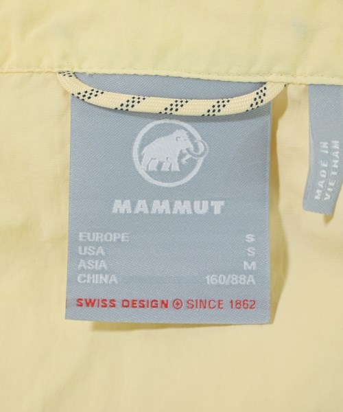 MAMMUT（マムート）マウンテンパーカー 黄 サイズ:M レディース/2200669656053