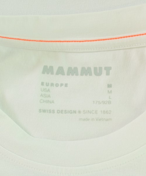 MAMMUT（マムート）Tシャツ・カットソー 白 サイズ:L メンズ/2200725508067