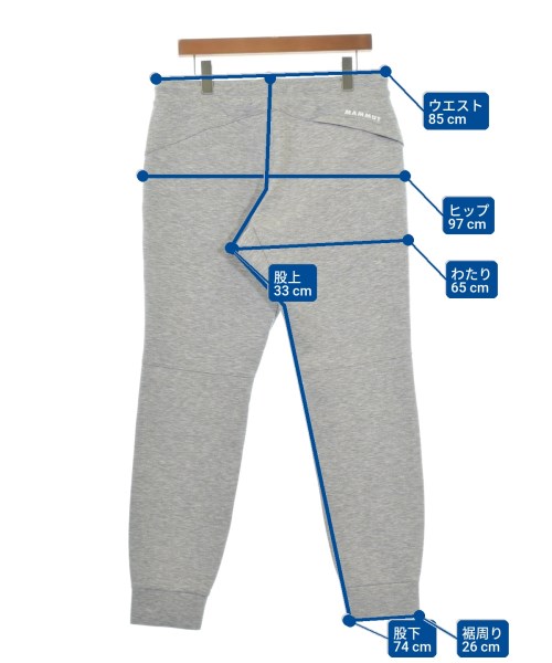 MAMMUT（マムート）スウェットパンツ グレー サイズ:XL メンズ/2200733731020