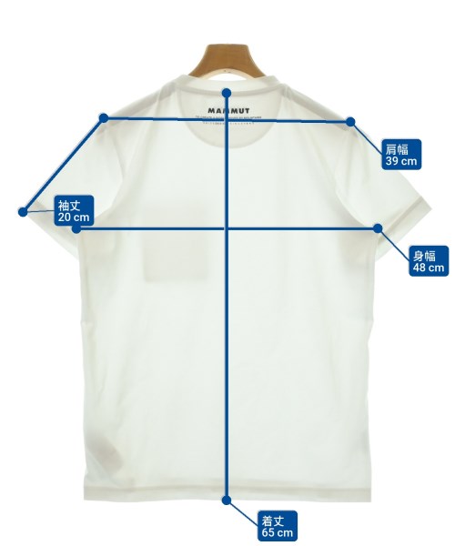 MAMMUT（マムート）Tシャツ・カットソー 白 サイズ:M メンズ/2200675853231