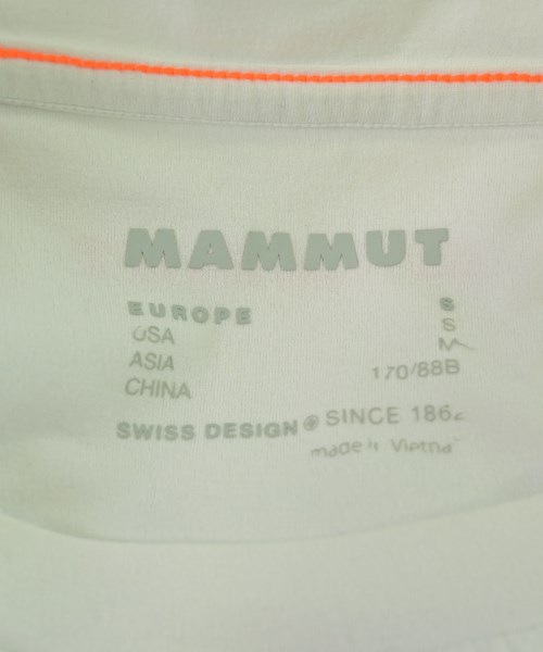 MAMMUT（マムート）Tシャツ・カットソー 白 サイズ:S メンズ/2200679244127